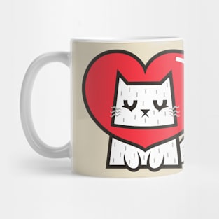 CAT HEART Mug